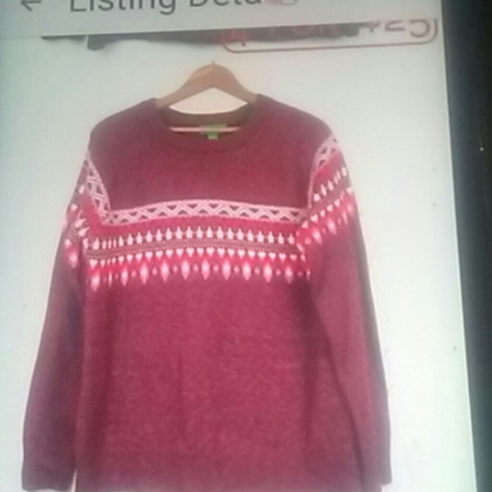 Dip fairisle‎ sweater L